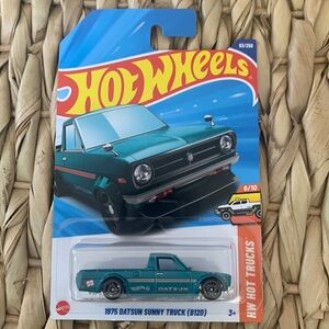 1975 Datsun Sunny Truck B120 Hot Wheels 75 1970s 70s Pickup Hotwheels New 2025